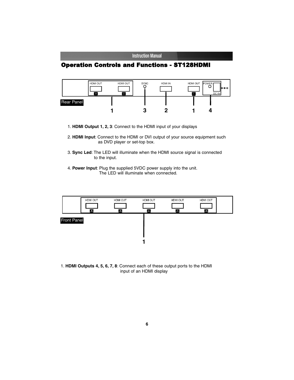 StarTech.com ST124HDMI User Manual | Page 9 / 13