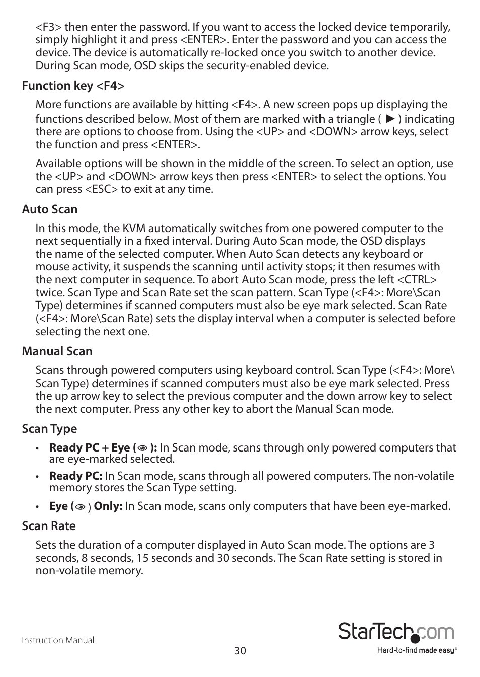 StarTech.com STARVIEW SV441DUSBI User Manual | Page 35 / 52