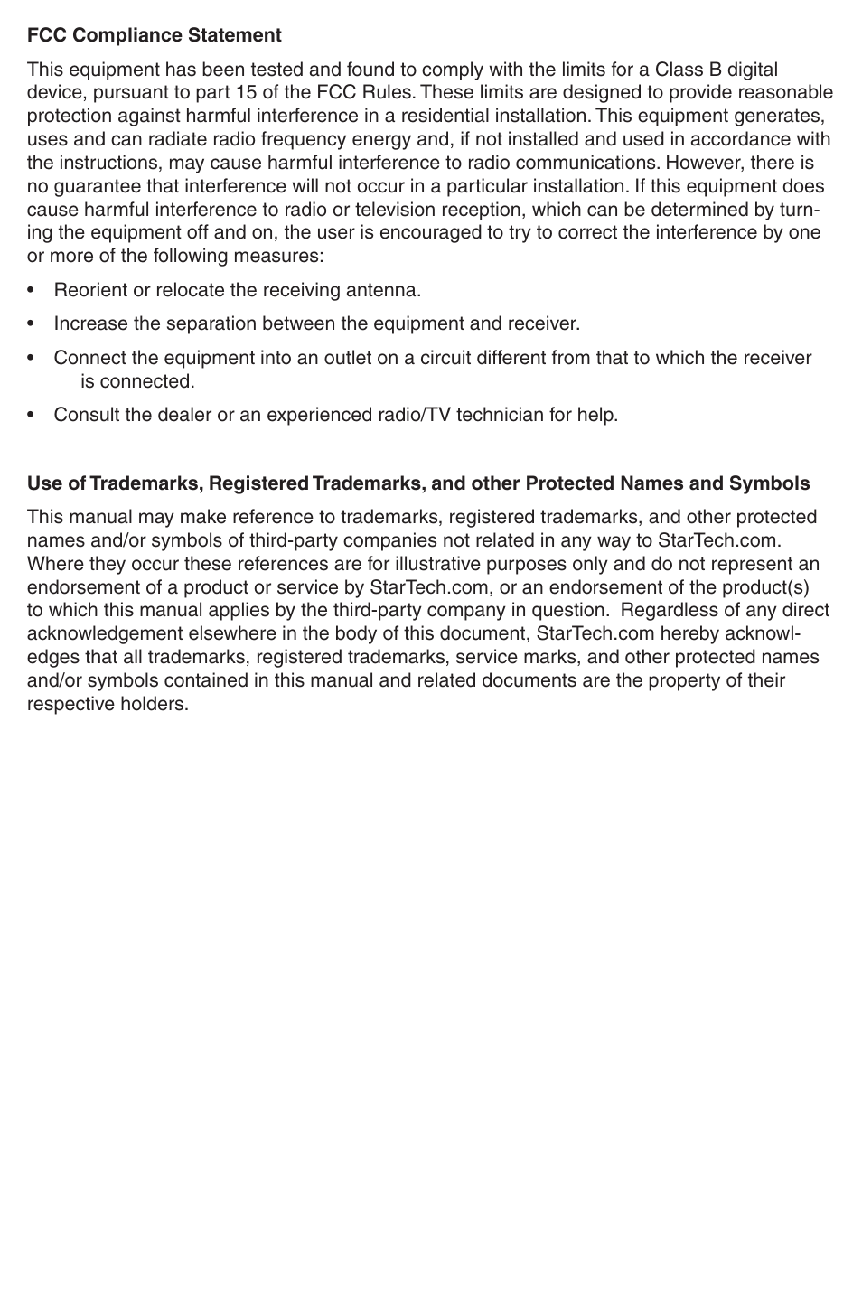 StarTech.com PEX2EC35 User Manual | Page 2 / 11