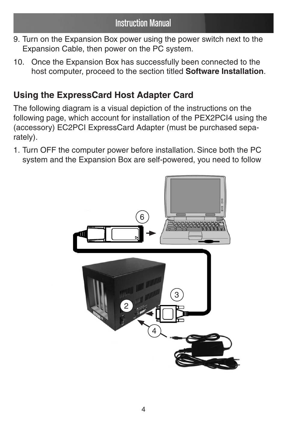 Instruction manual | StarTech.com PCI EXPANSION BAY PEX2PCI4 User Manual | Page 7 / 13