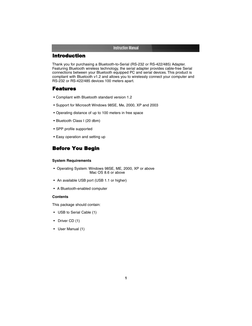 StarTech.com RS-232 User Manual | Page 4 / 17