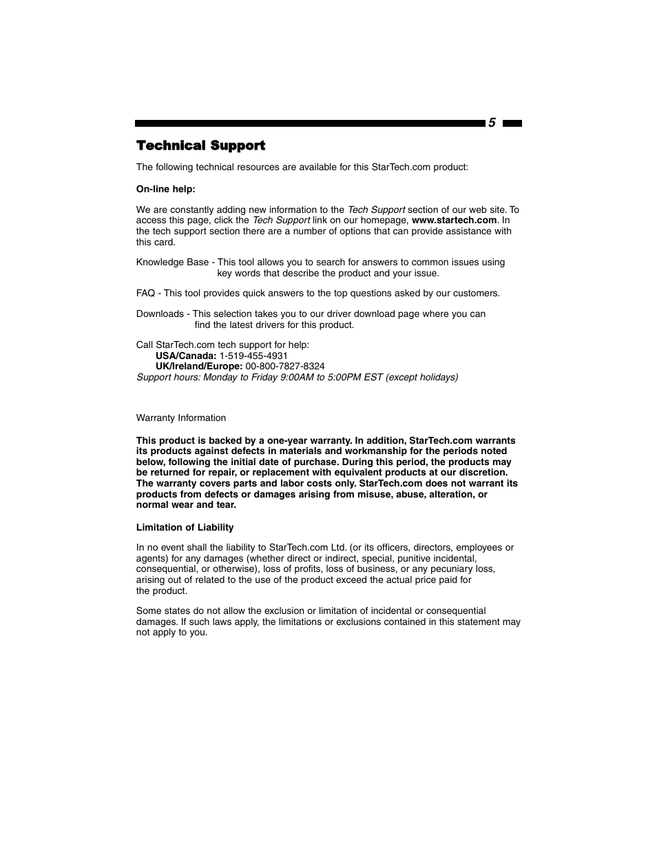 StarTech.com SV421DD User Manual | Page 7 / 8