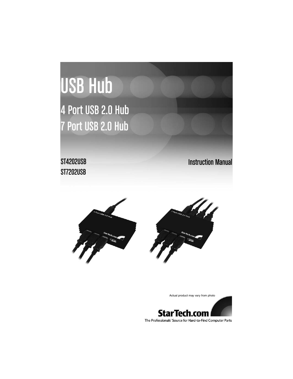StarTech.com ST7202USB User Manual | 11 pages