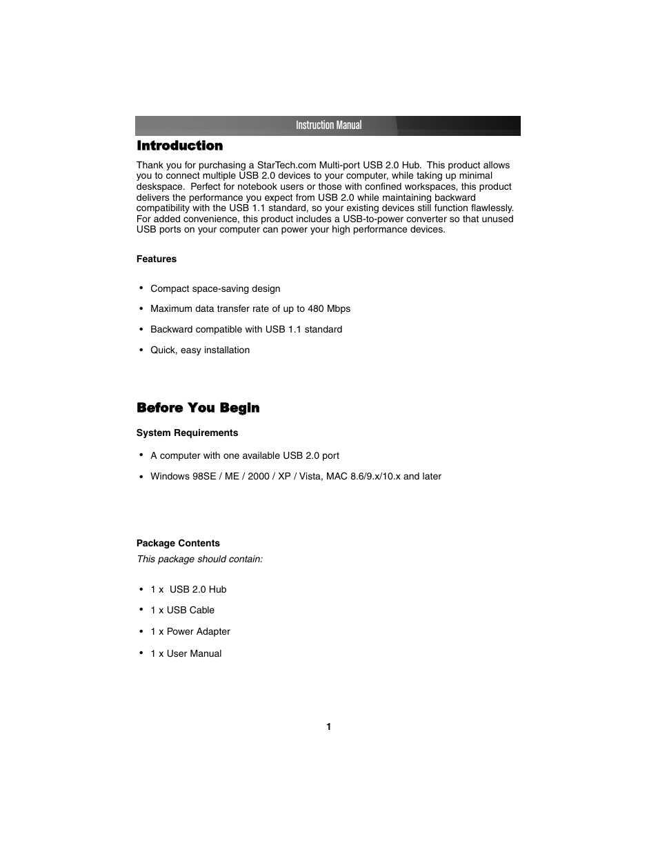 StarTech.com ST7202USB User Manual | Page 4 / 11