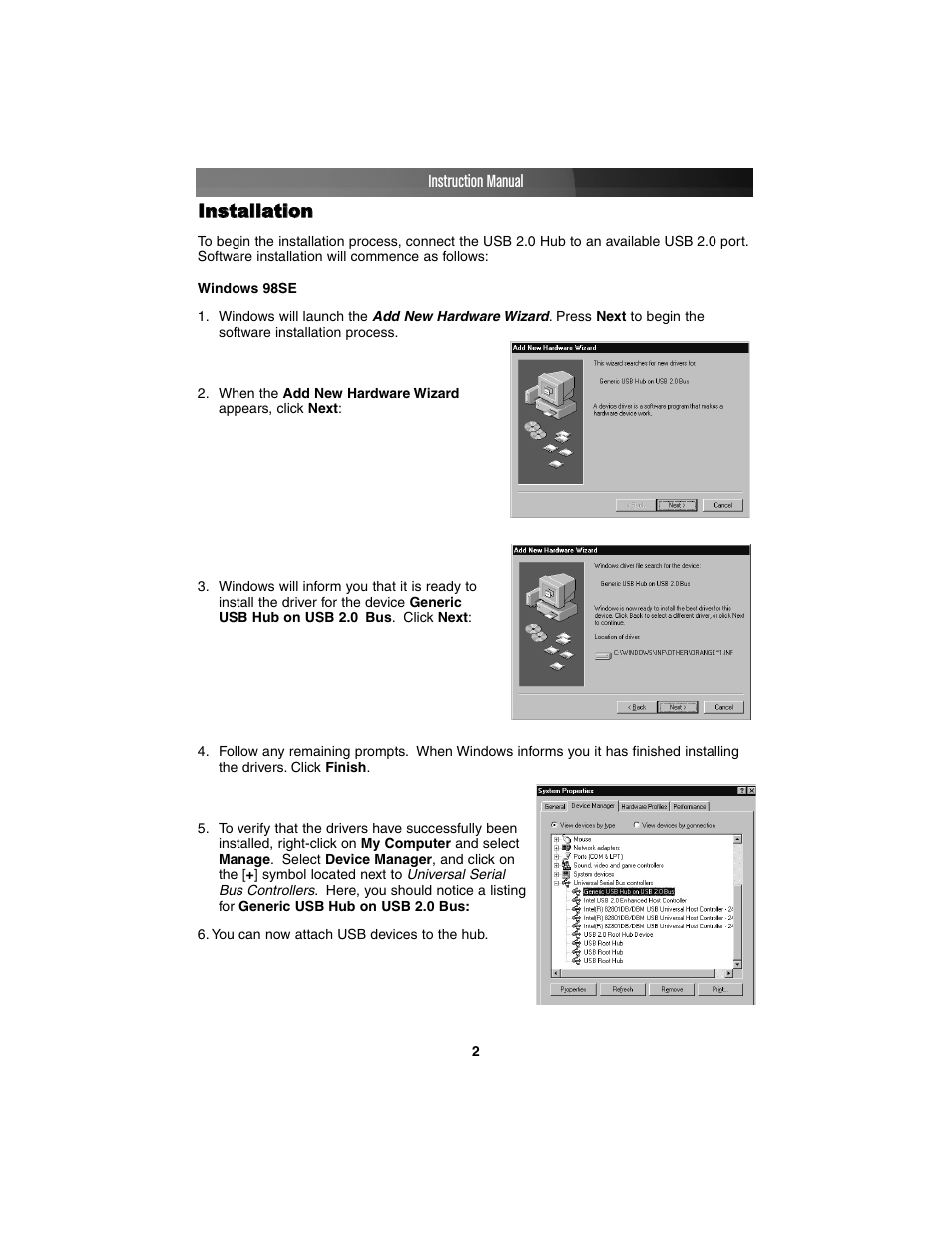 StarTech.com ST7202USB User Manual | Page 5 / 11