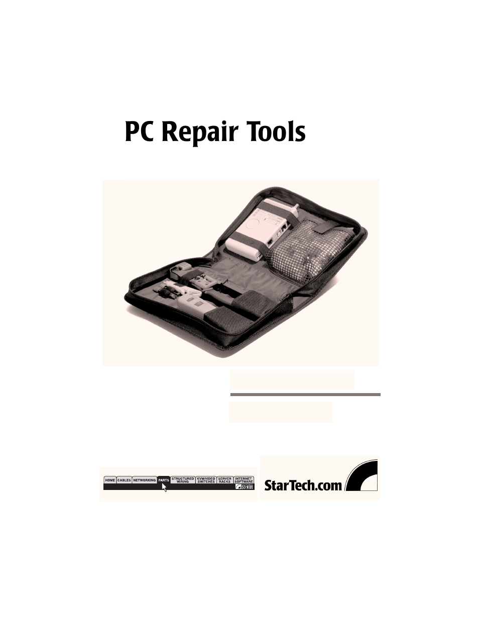 StarTech.com CTK400LAN User Manual | 9 pages