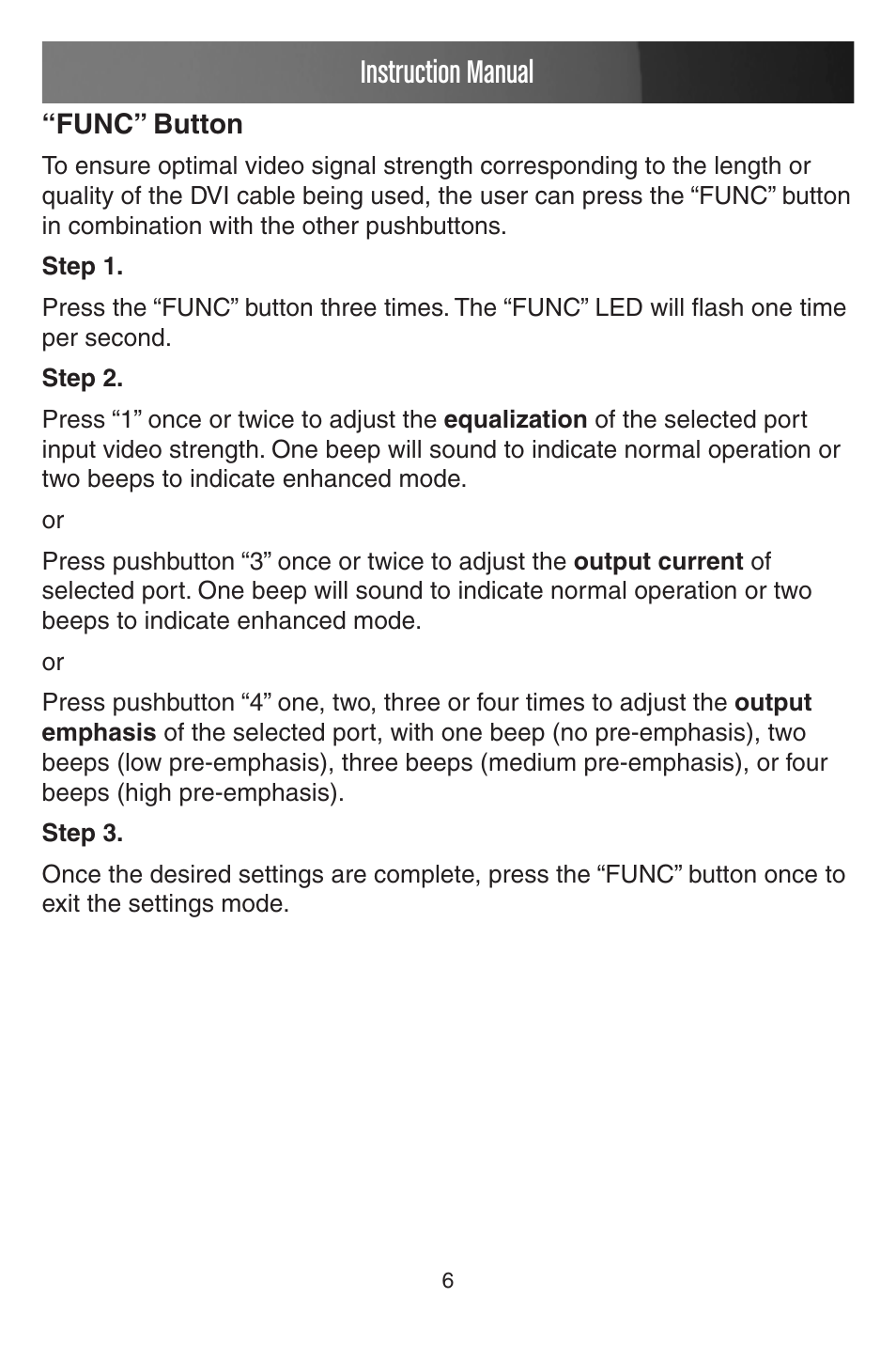 Instruction manual | StarTech.com STARVIEW SV431DVIUAHR User Manual | Page 9 / 16