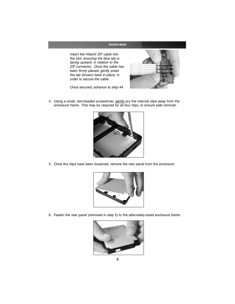 StarTech.com CE IDE HARD ENCLOSURE IDE1810U2Z User Manual | Page 6 / 10