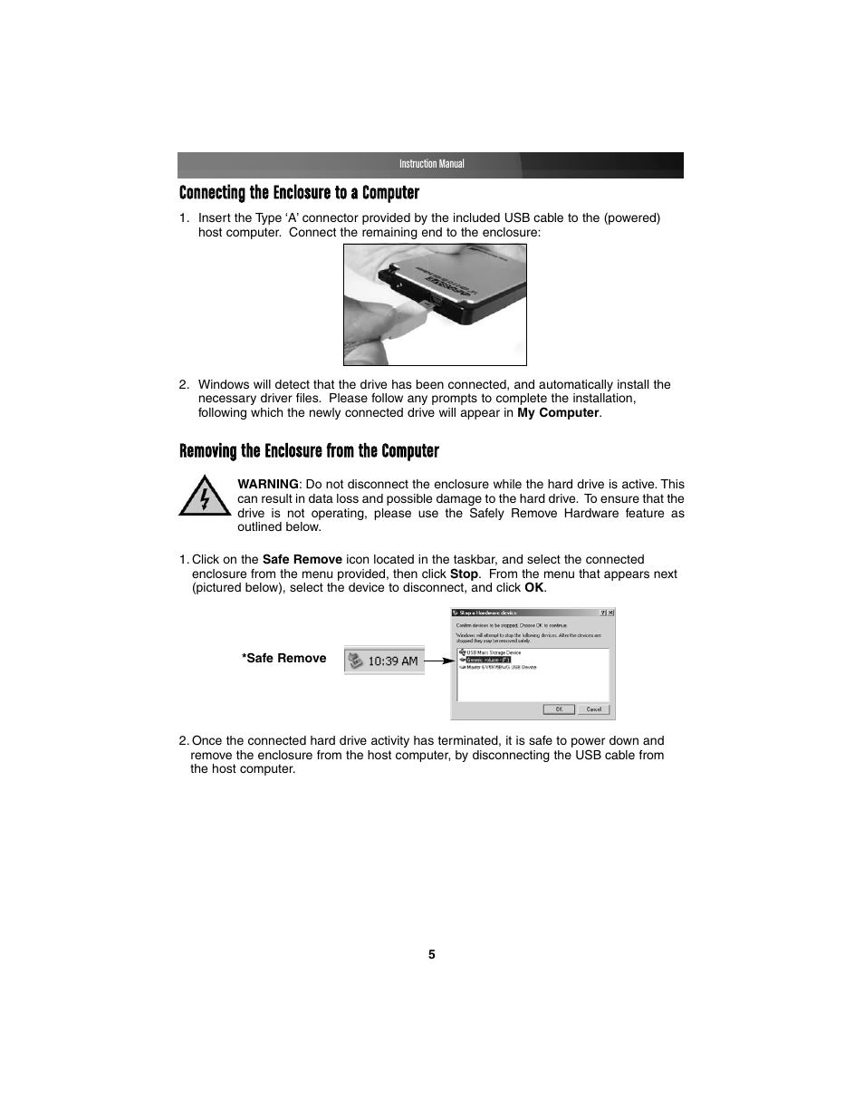StarTech.com CE IDE HARD ENCLOSURE IDE1810U2Z User Manual | Page 8 / 10