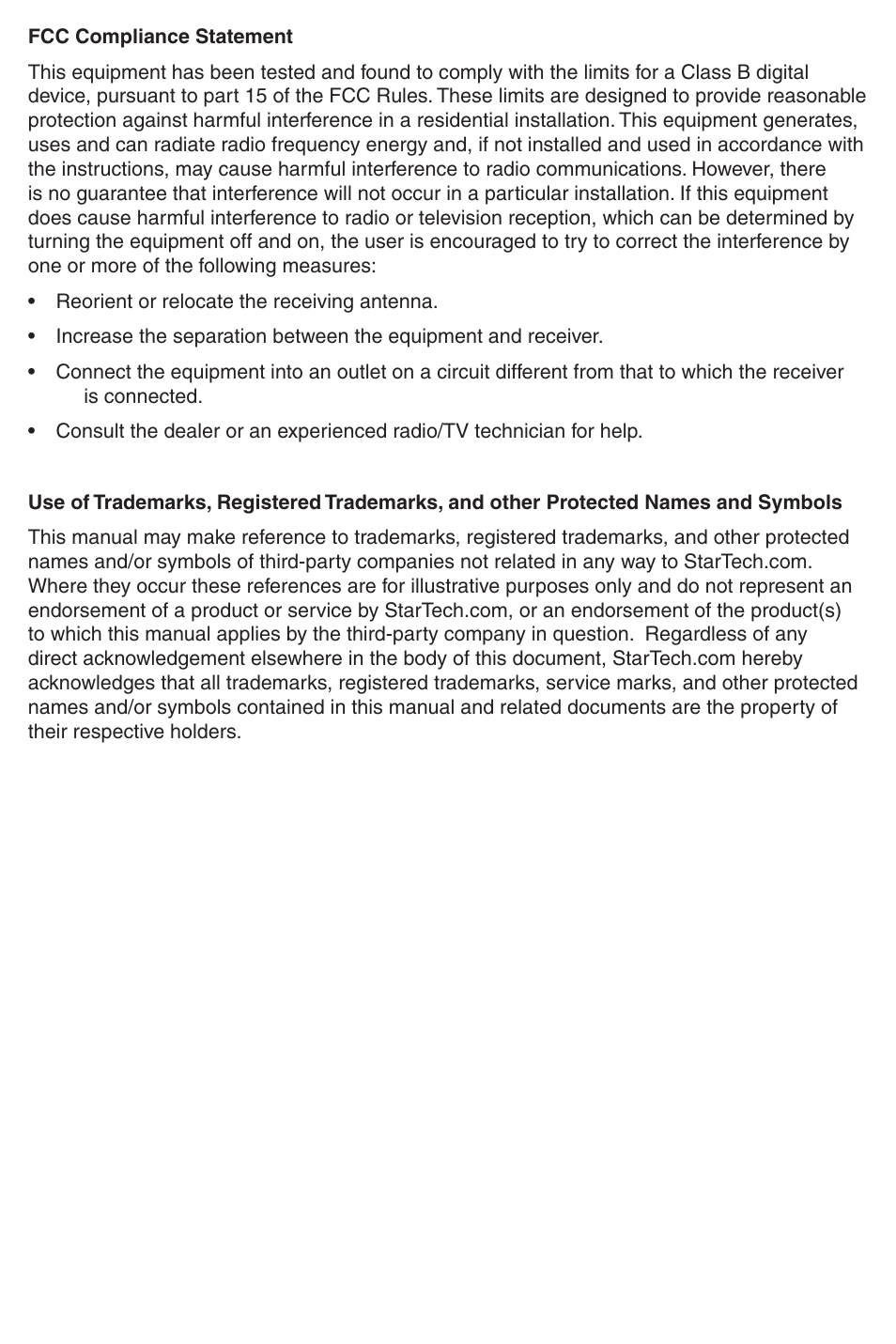 StarTech.com PCI EXPRESS 10/100 PEX100S User Manual | Page 2 / 11