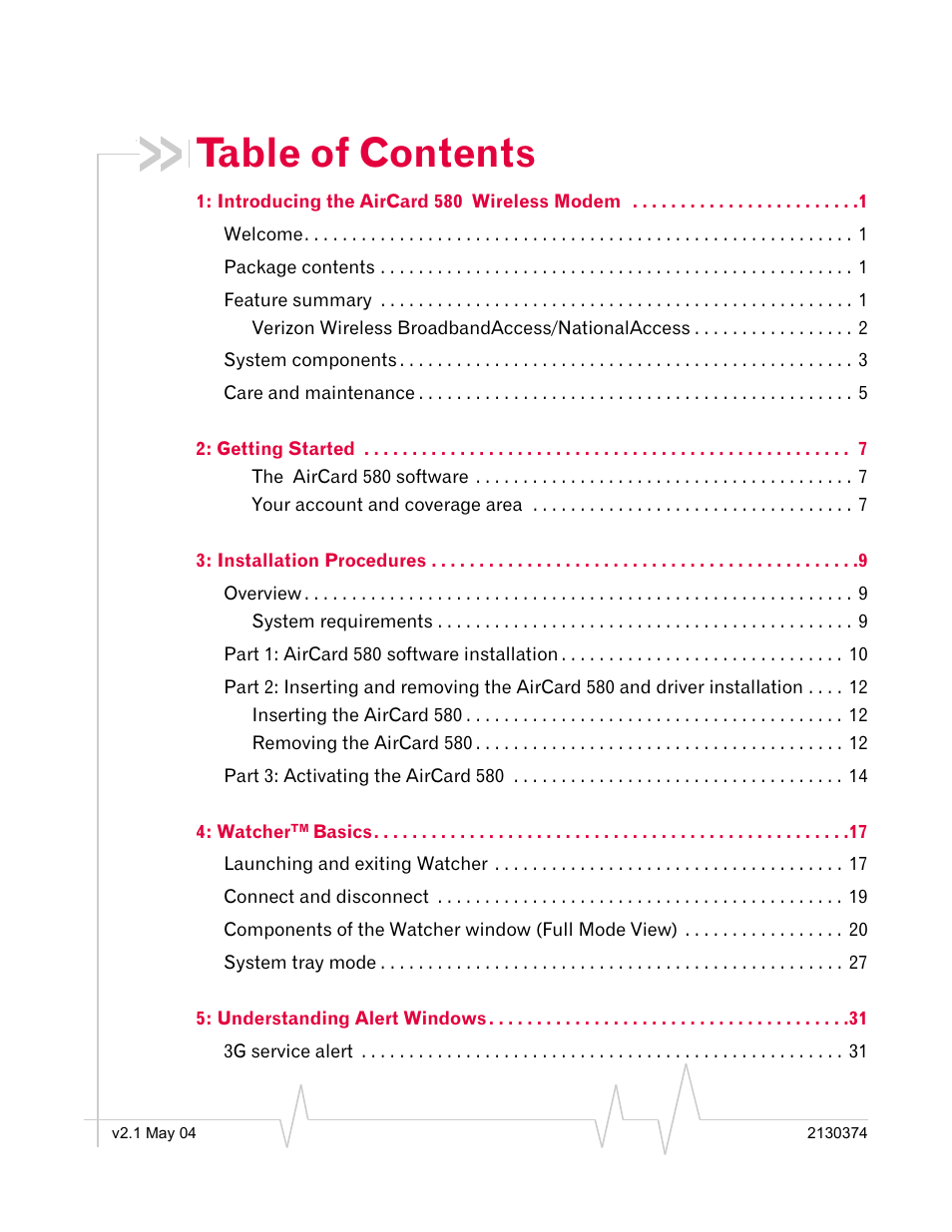 Standers 580 User Manual | Page 7 / 62