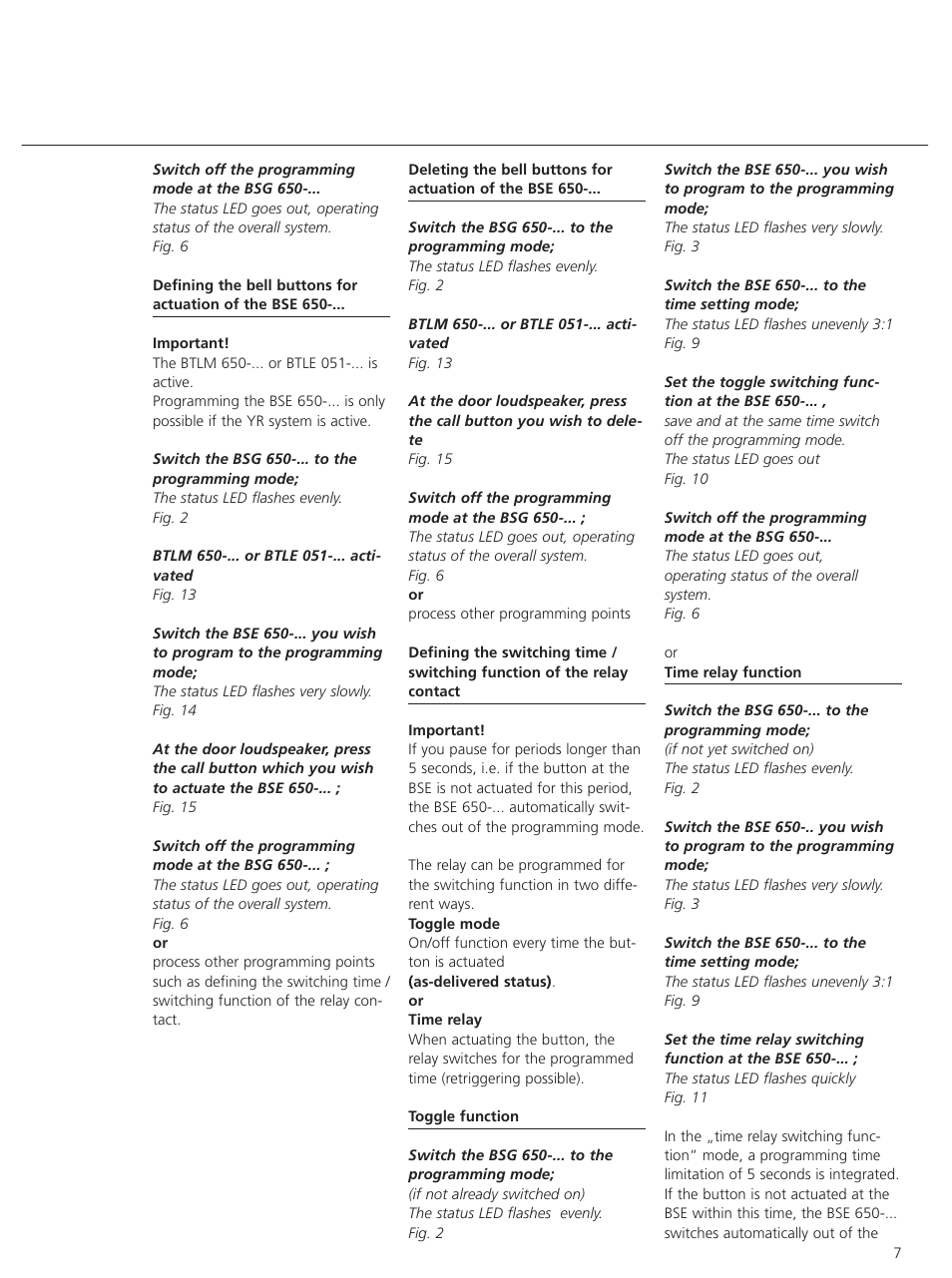SSS SIEDLE BSE 650-0 User Manual | Page 8 / 9