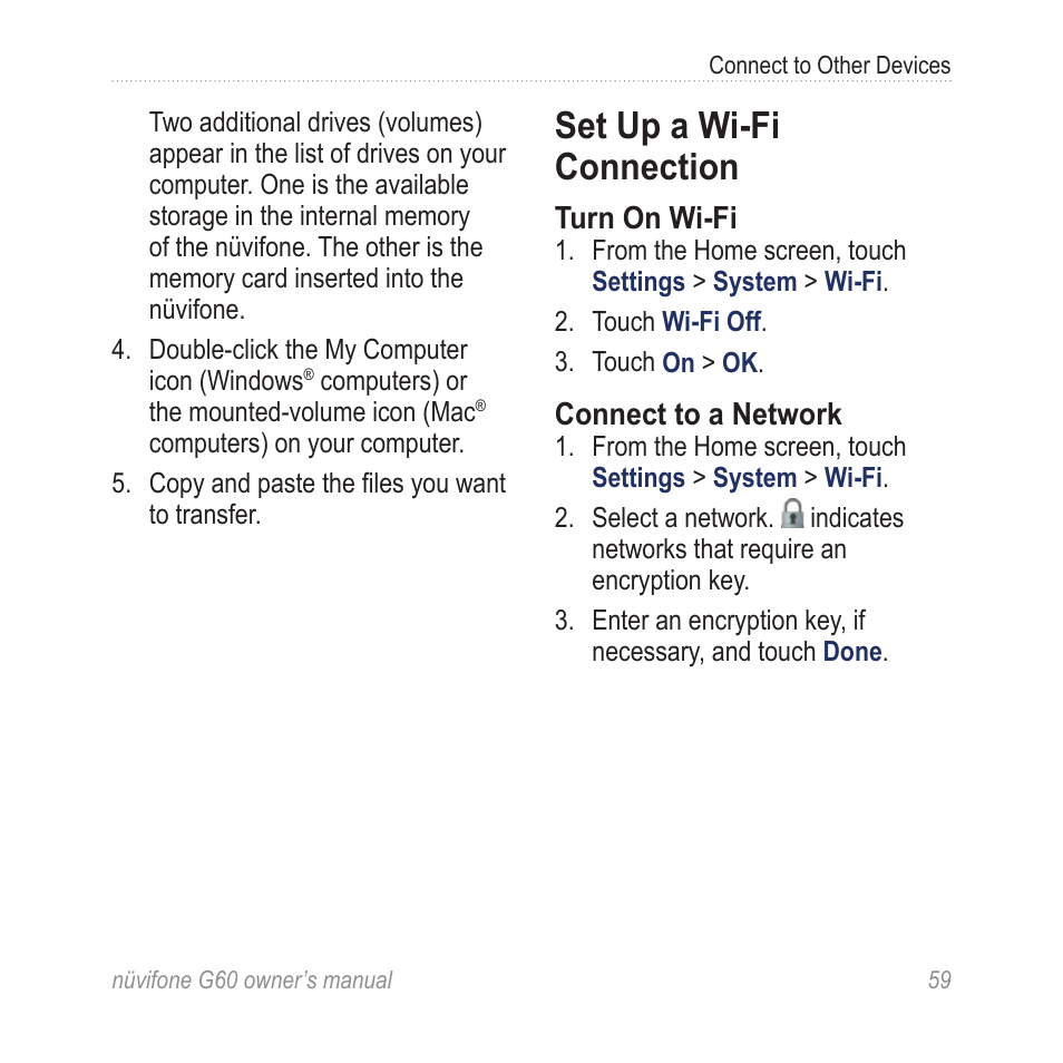 Set up a wi-fi connection | Asus G60 User Manual | Page 67 / 100