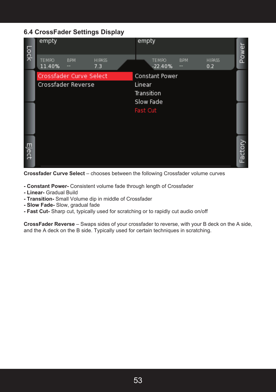 Stanton SCS.4DJ User Manual | Page 52 / 64
