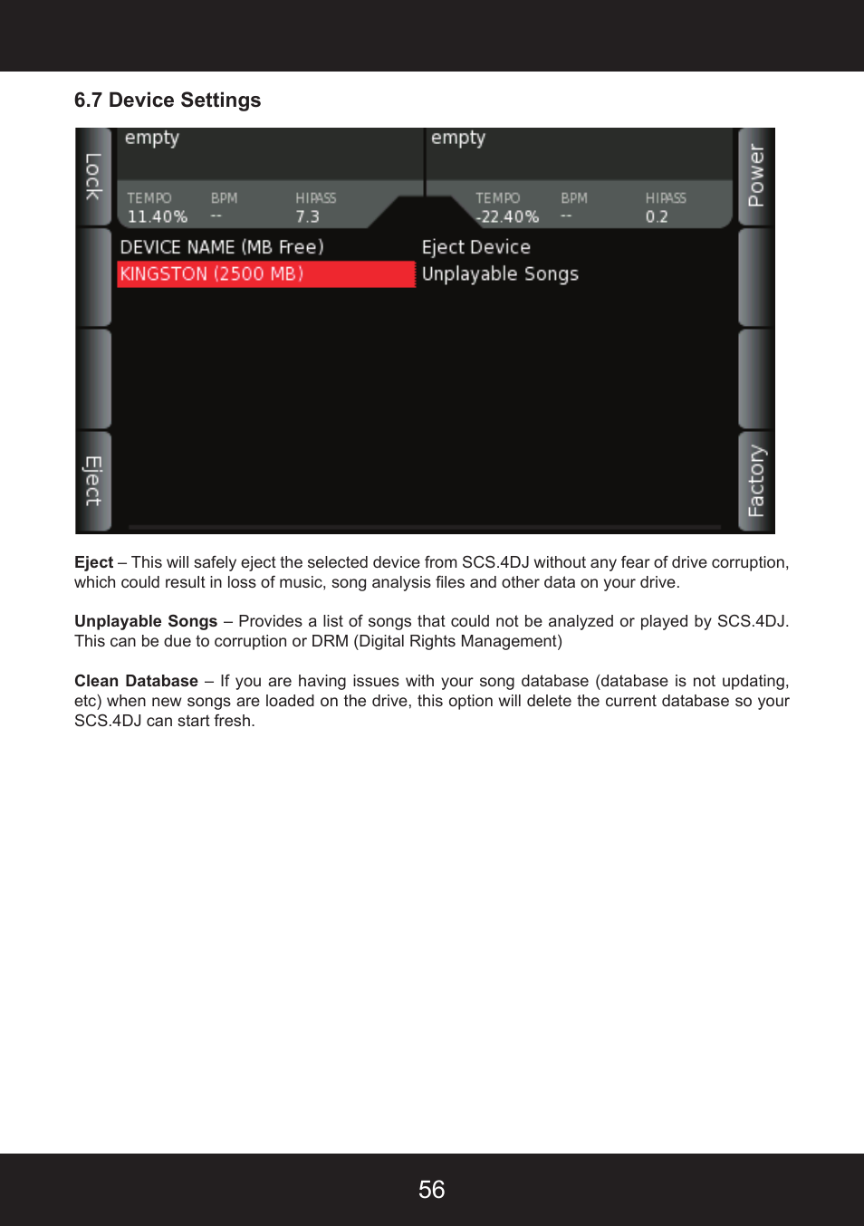 Stanton SCS.4DJ User Manual | Page 55 / 64