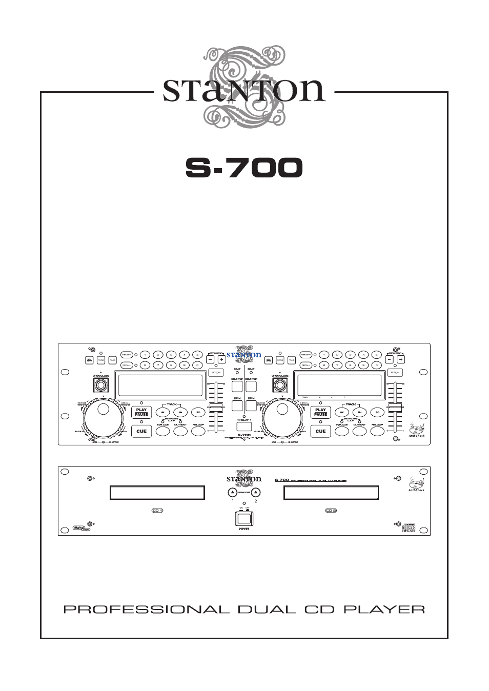 Stanton S-700 User Manual | 10 pages