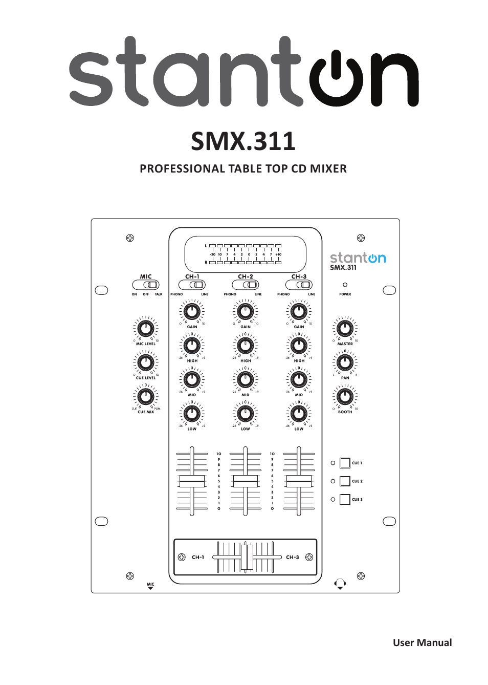 Stanton SMX.311 User Manual | 16 pages