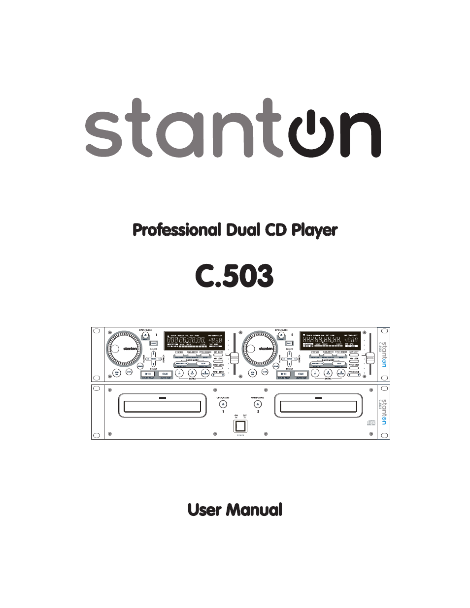 Stanton C.503 User Manual | 22 pages