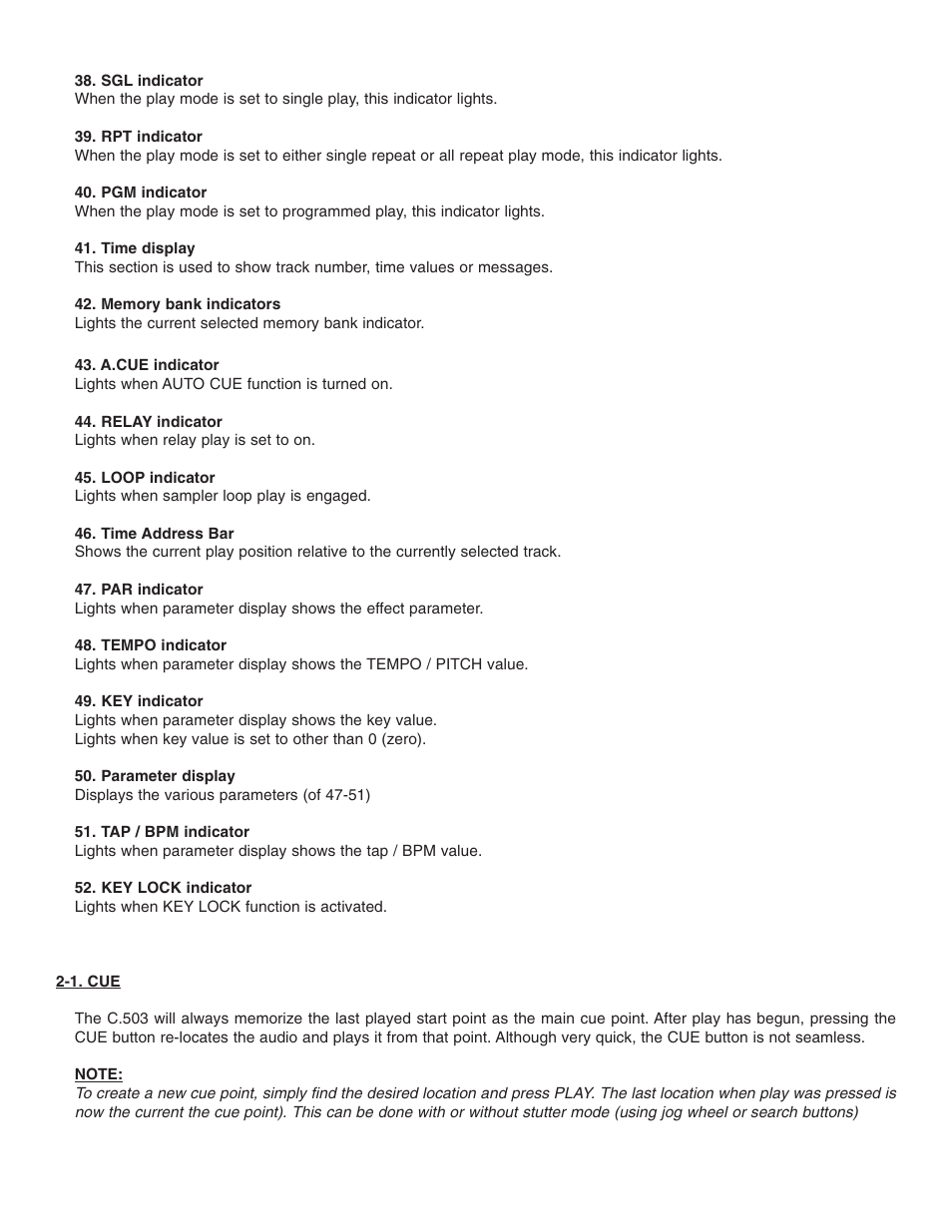 Stanton C.503 User Manual | Page 11 / 22