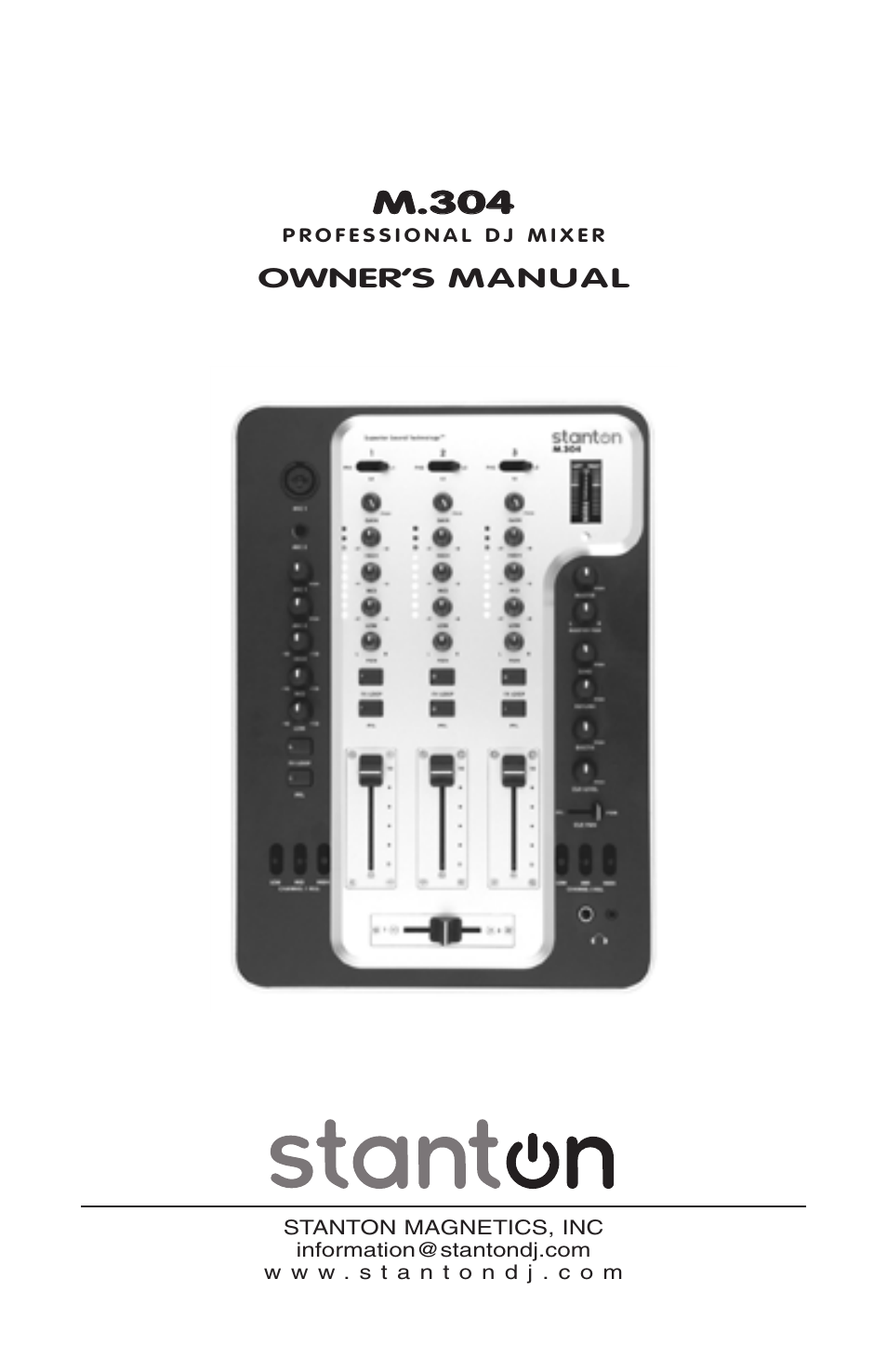 Stanton M304 User Manual | 11 pages