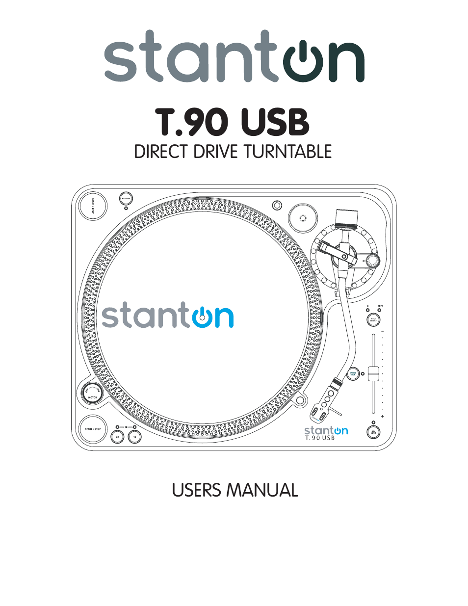 Stanton T.90 User Manual | 15 pages