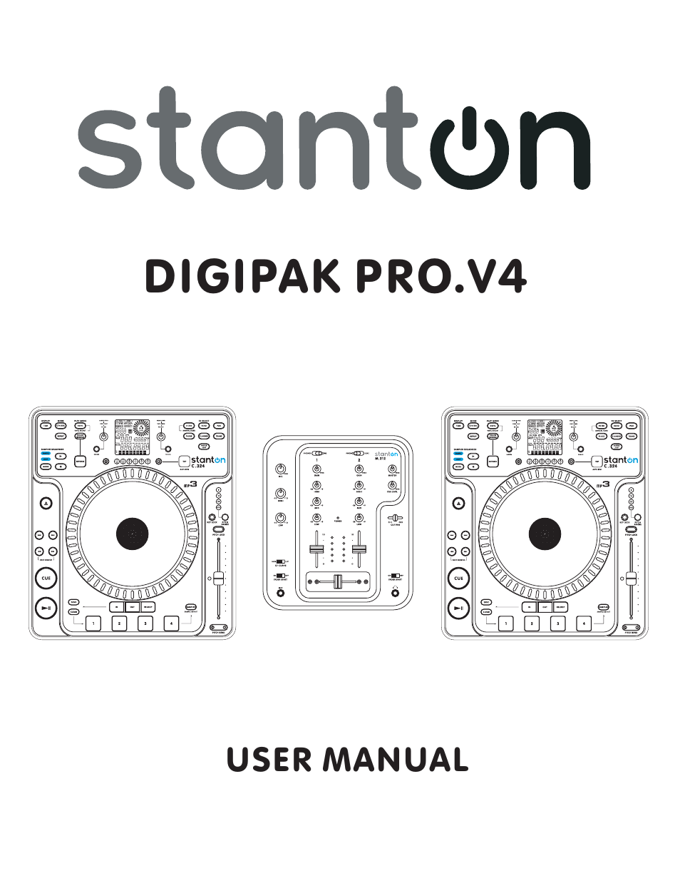 Stanton DIGIPAK PRO.V4 User Manual | 16 pages
