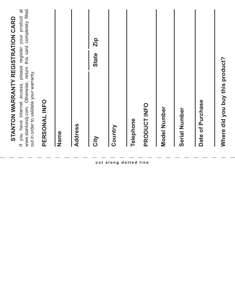 Stanton T.12O User Manual | Page 10 / 11