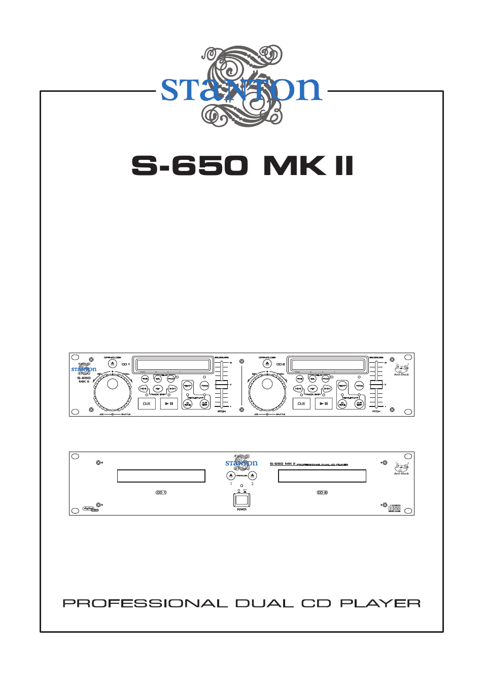 Stanton S-650 MK II User Manual | 12 pages