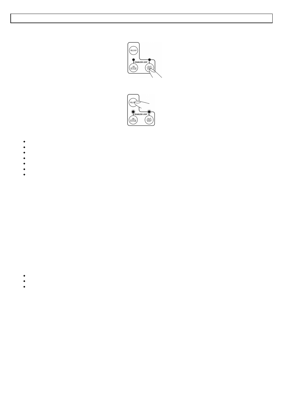 Operations, Relay play, Fader start playback | Stanton S-650 MK II User Manual | Page 11 / 12