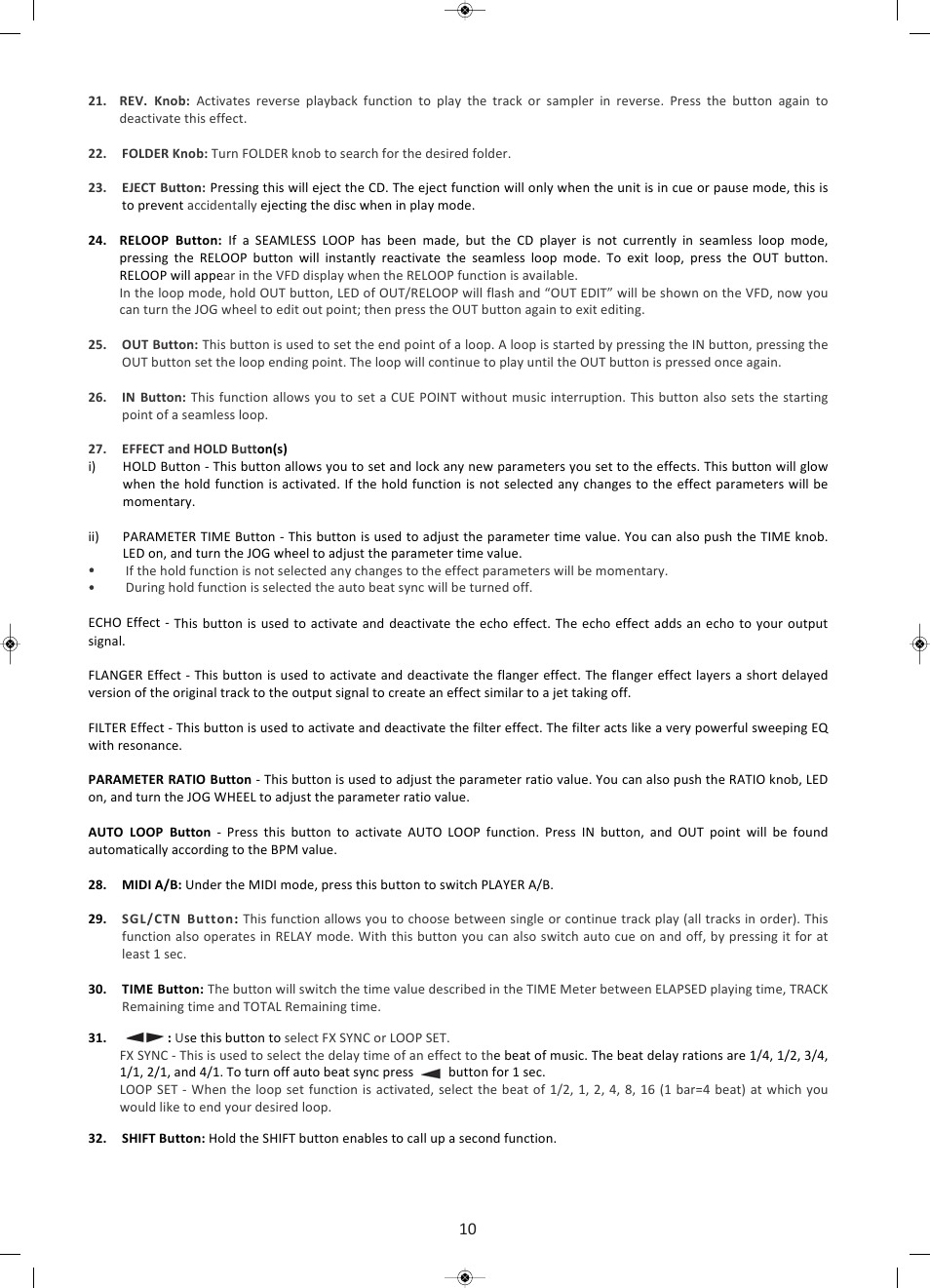 Stanton CMP.800 User Manual | Page 11 / 21