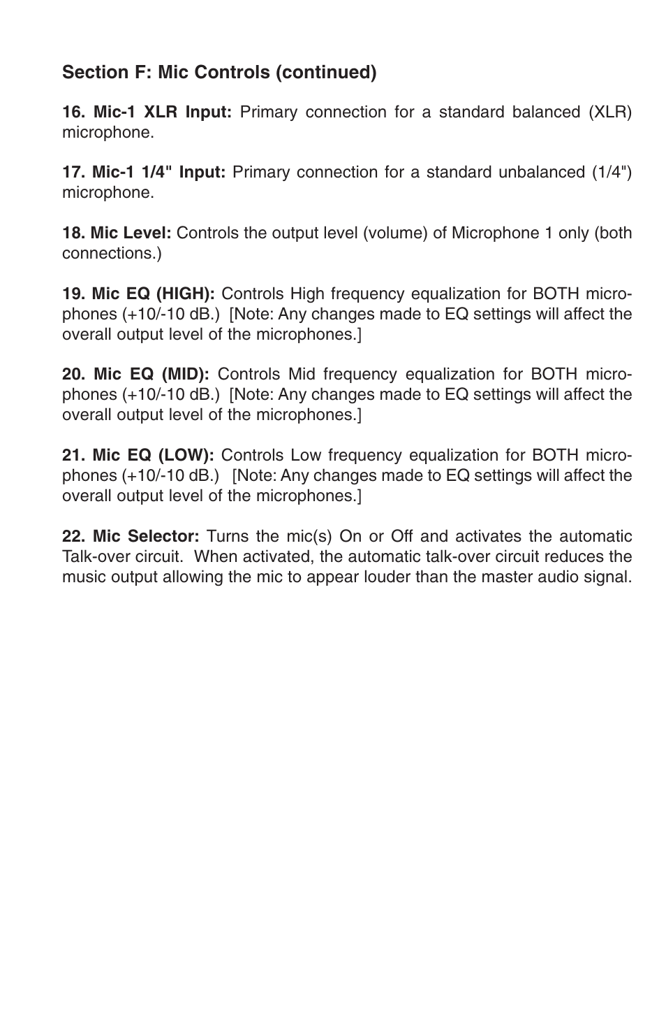 Stanton RM.404 User Manual | Page 10 / 22