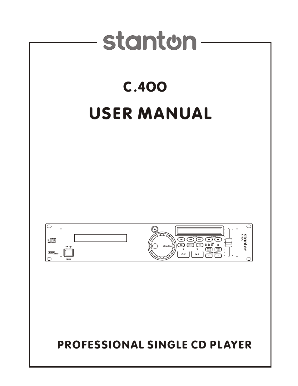 Stanton C.400 User Manual | 10 pages