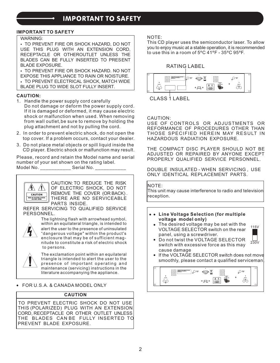 頁面 3 | Stanton C.502 User Manual | Page 3 / 14