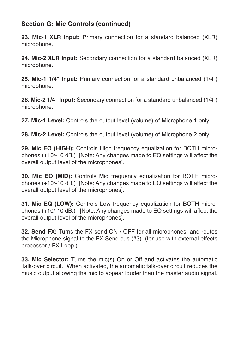 Stanton RM-406 User Manual | Page 10 / 21