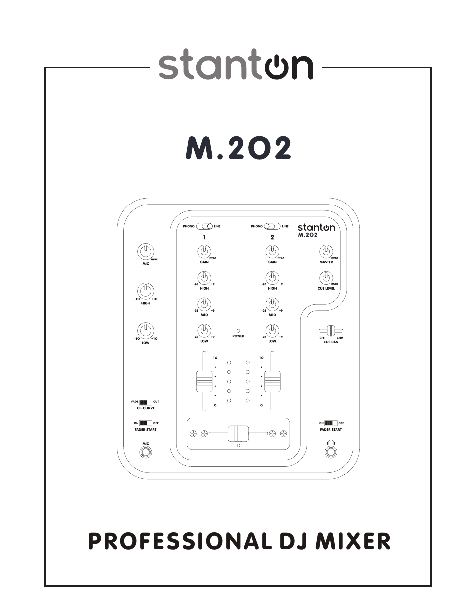 Stanton M.202 User Manual | 9 pages