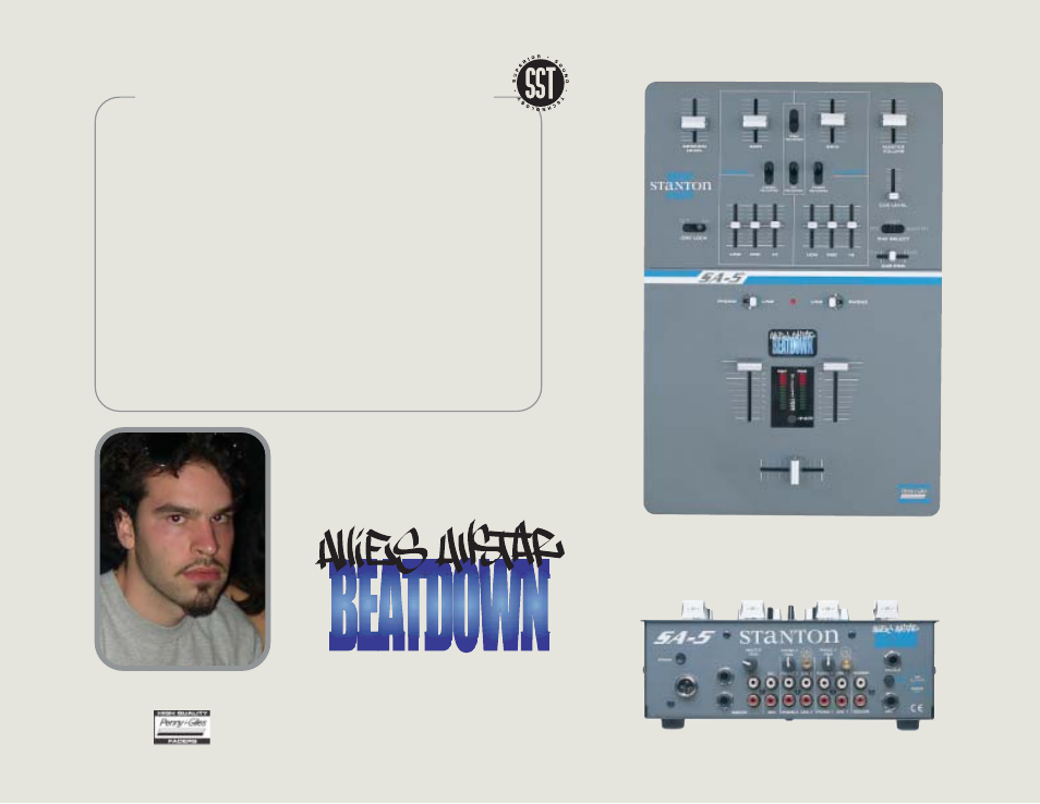 Sa series mixers | Stanton DJ For Life User Manual | Page 14 / 24