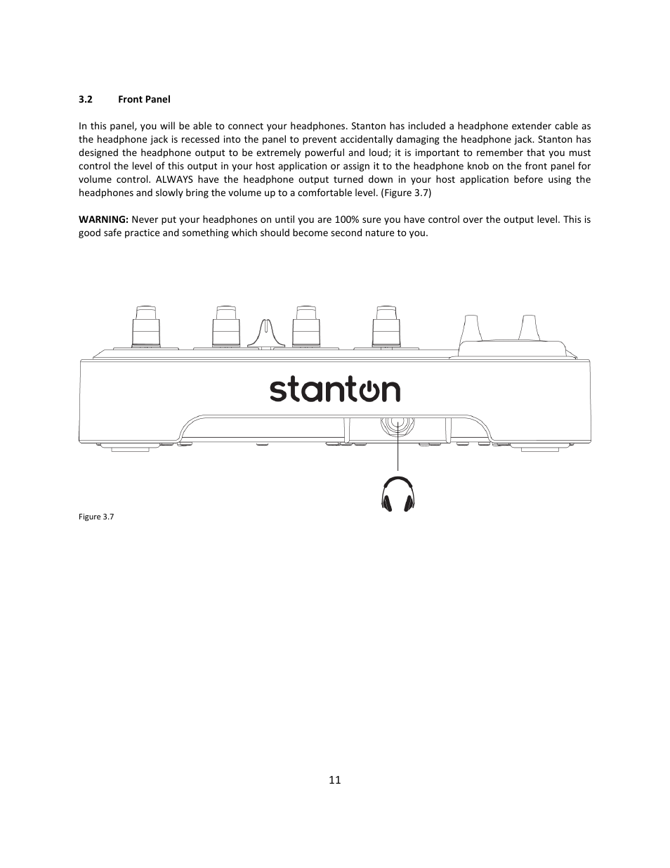 2 front panel | Stanton Mixer Control Surface/Audio Interface SCS.1m User Manual | Page 14 / 54