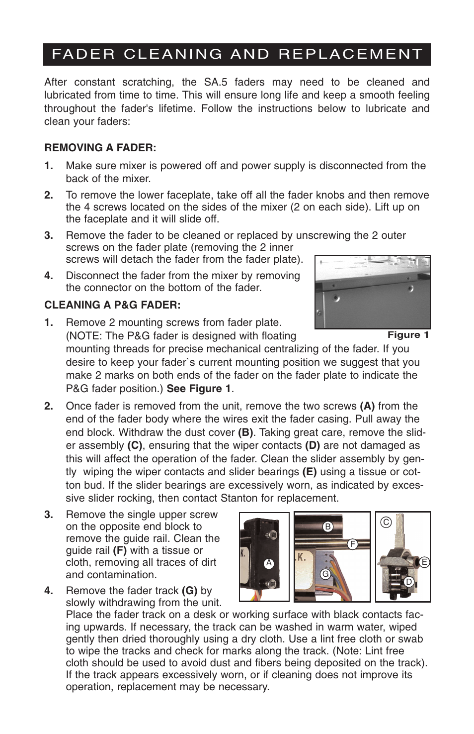 Stanton SA.5 User Manual | Page 9 / 12