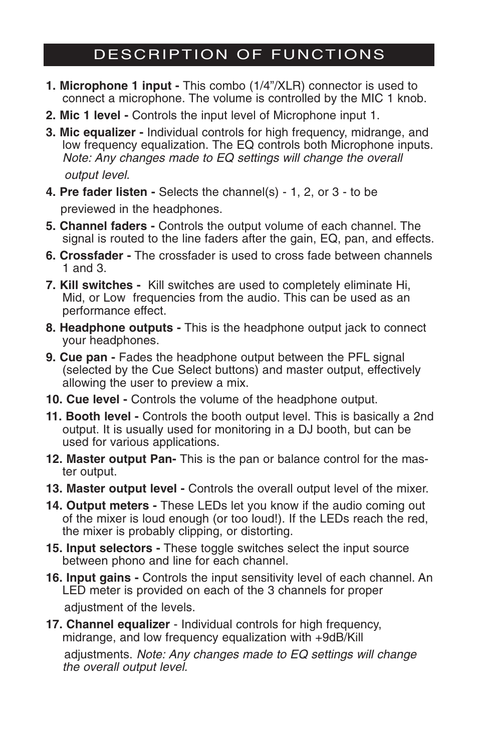 Stanton M.303 User Manual | Page 5 / 9
