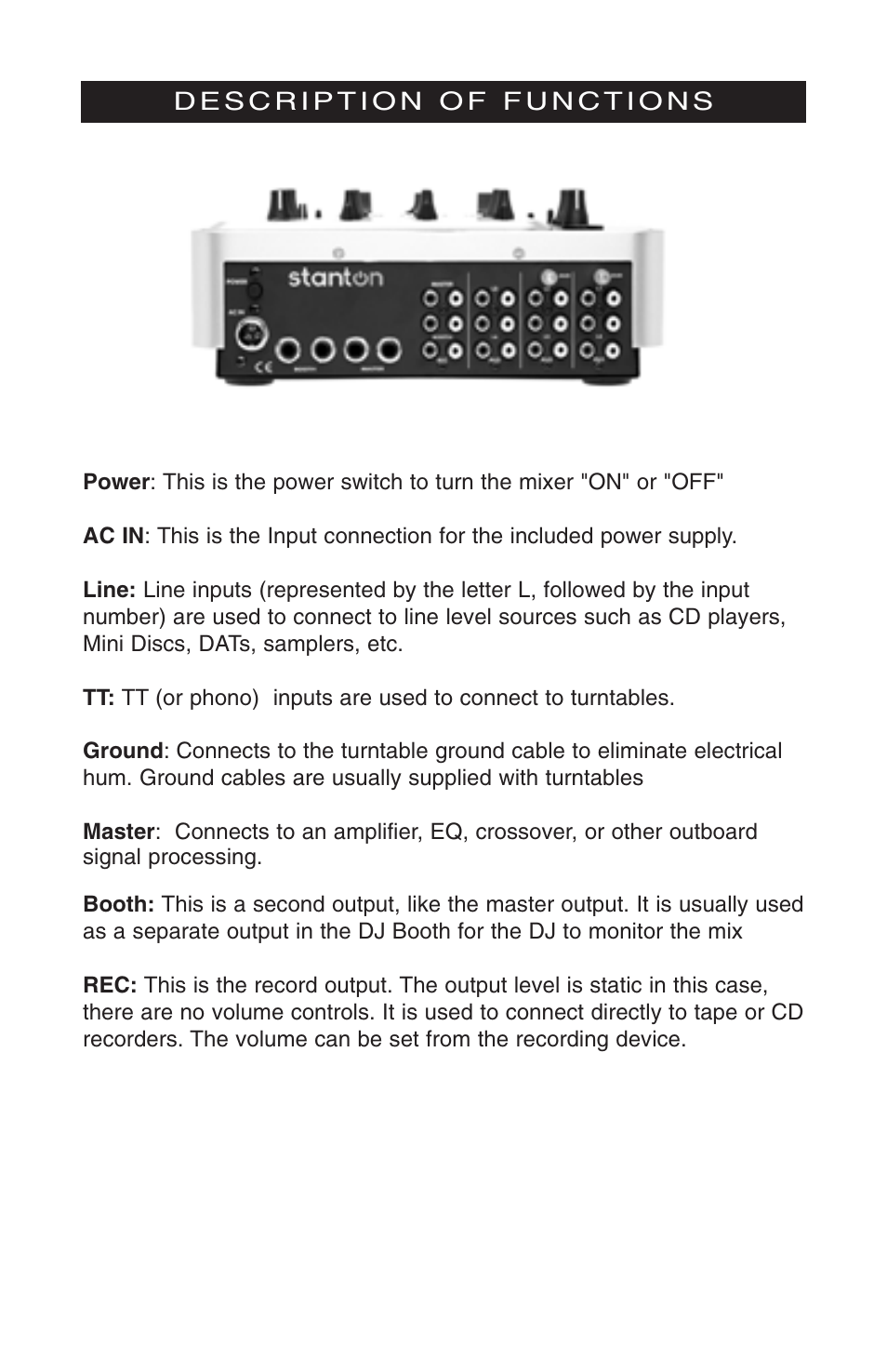 Stanton M.303 User Manual | Page 6 / 9