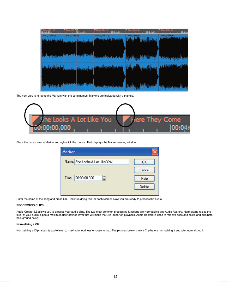 Processing clips, Normalizing a clip | Stanton T.55 USB User Manual | Page 12 / 20