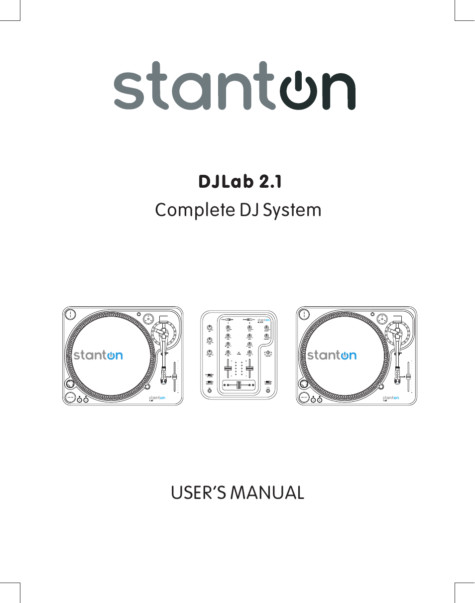 Stanton DJLAB 2.1 User Manual | 12 pages