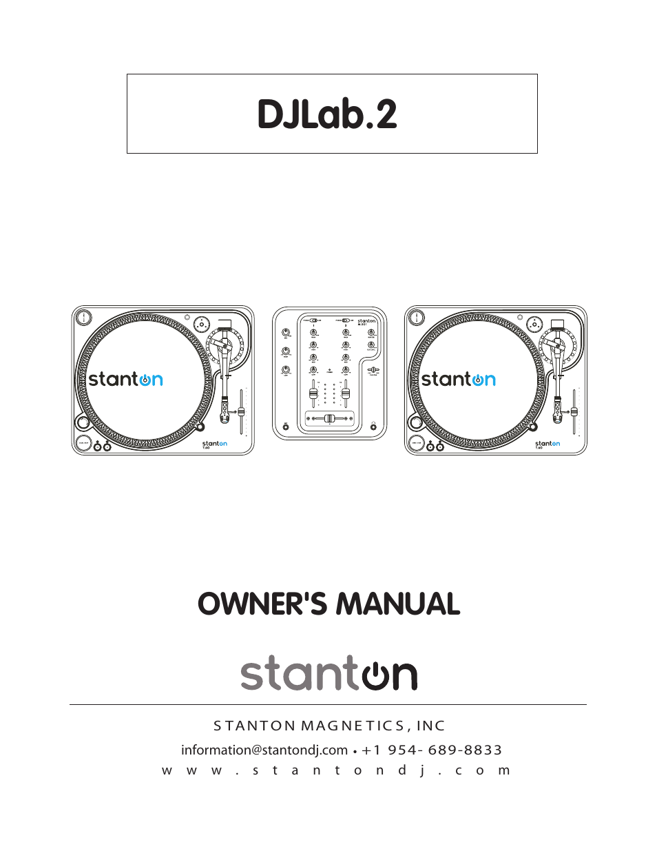 Stanton DJLab.2 User Manual | 13 pages