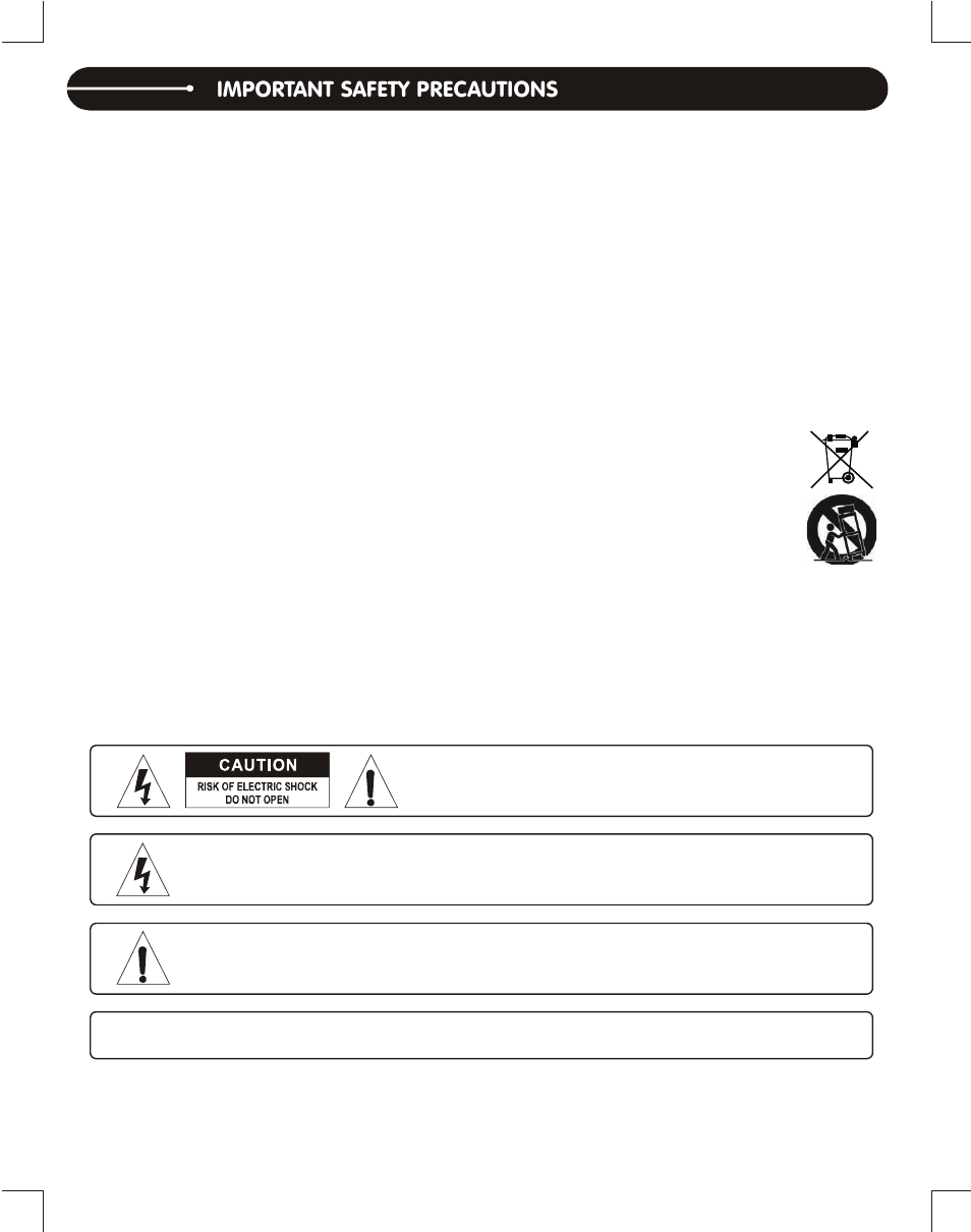 Important safety precautions | Stanton SMX.202 User Manual | Page 2 / 8