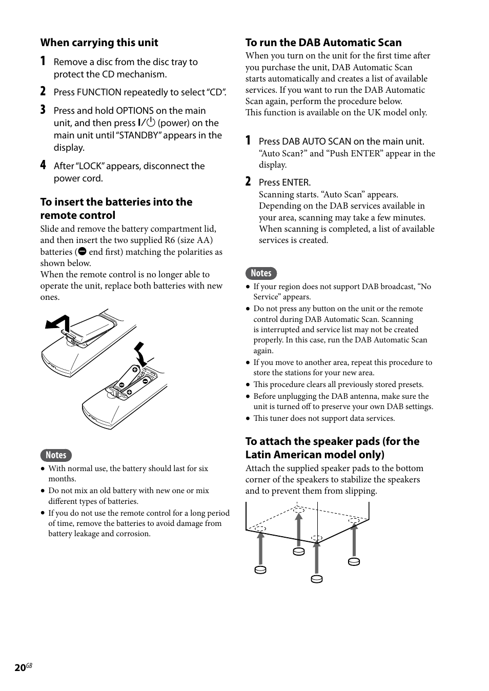 Sony Ericsson NAS-E35HD User Manual | Page 20 / 76