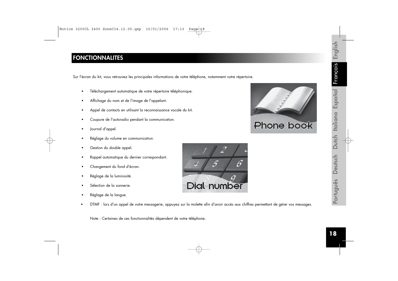 Sony Ericsson 3200 LS-Color User Manual | Page 18 / 80