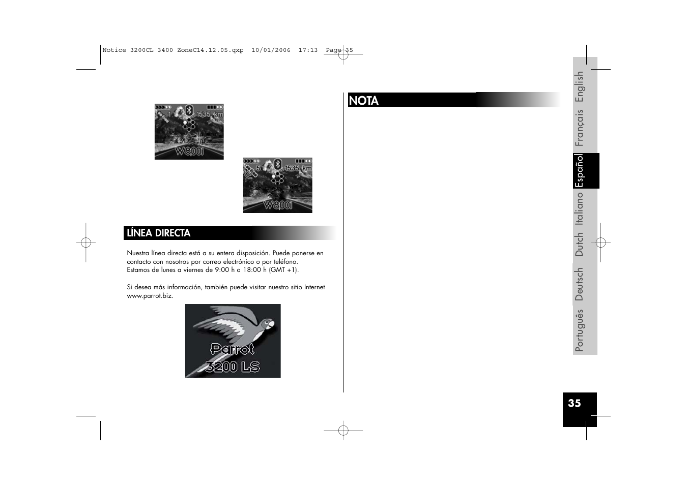 Sony Ericsson 3200 LS-Color User Manual | Page 35 / 80