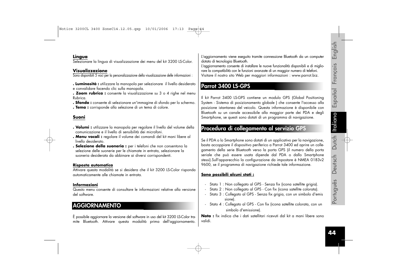 Sony Ericsson 3200 LS-Color User Manual | Page 44 / 80