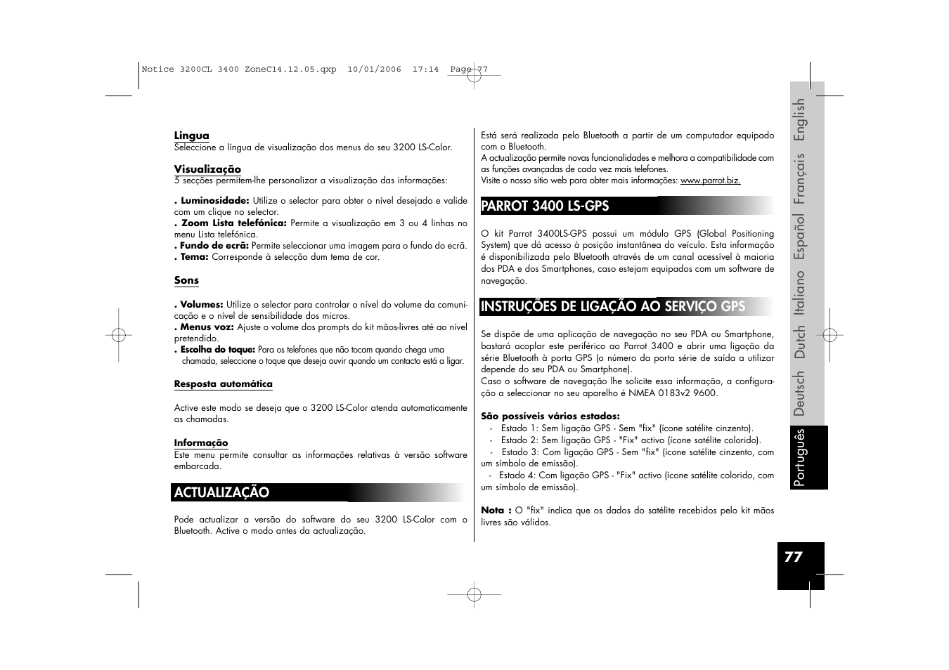 Sony Ericsson 3200 LS-Color User Manual | Page 77 / 80