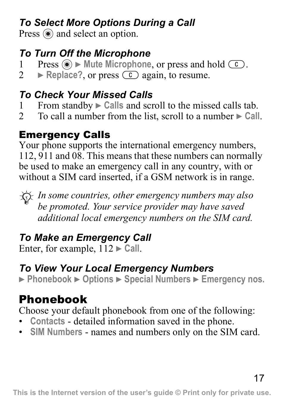 Sony Ericsson J300a User Manual | Page 18 / 80